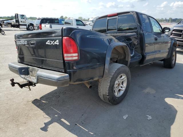 1B7GG12X52S724056 - 2002 DODGE DAKOTA BASE BLACK photo 3