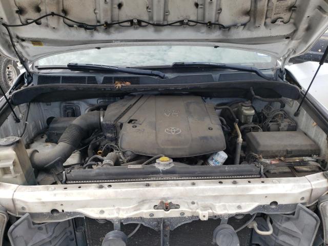 5TFRU54168X015343 - 2008 TOYOTA TUNDRA DOUBLE CAB WHITE photo 11