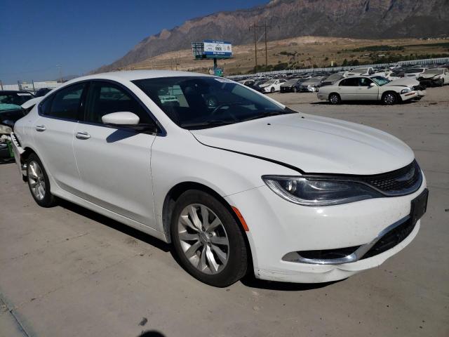 1C3CCCCG0FN662806 - 2015 CHRYSLER 200 C WHITE photo 1