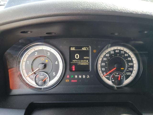 3C6UR5ML2HG606519 - 2017 RAM 2500 SLT ნაცრისფერი ფოტო 9