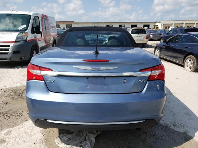 1C3BC2EB1BN589351 - 2011 CHRYSLER 200 TOURING BLUE photo 6