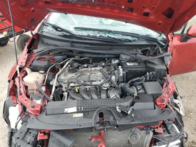JTDEPRAE2LJ041468 - 2020 TOYOTA COROLLA LE RED photo 11