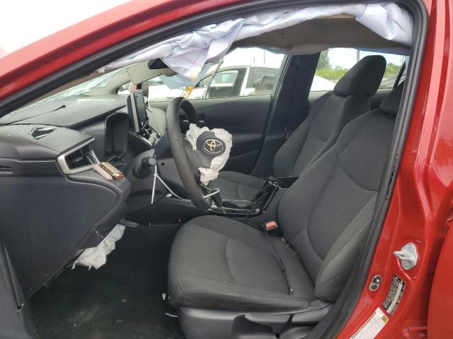 JTDEPRAE2LJ041468 - 2020 TOYOTA COROLLA LE RED photo 7