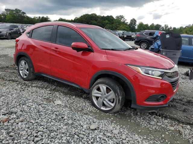 3CZRU6H54LM728687 - 2020 HONDA HR-V EX RED photo 4