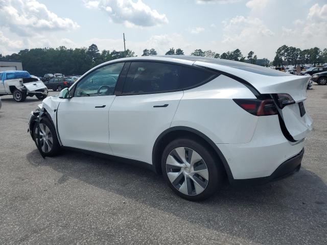 5YJYGDEEXMF299157 - 2021 TESLA MODEL Y WHITE photo 2