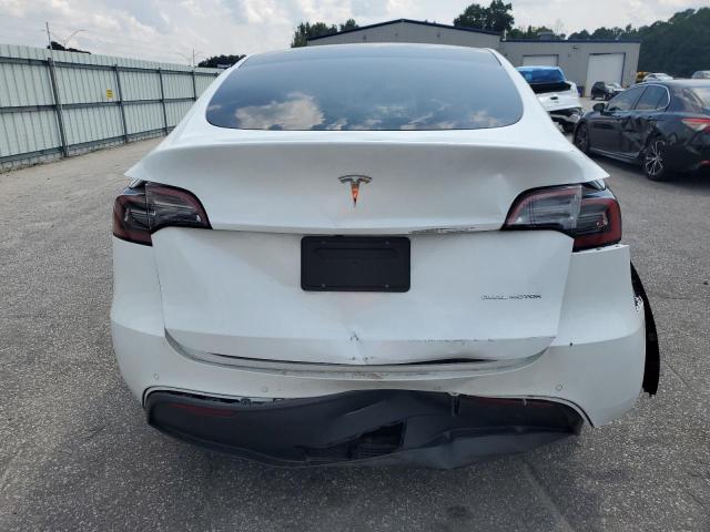 5YJYGDEEXMF299157 - 2021 TESLA MODEL Y WHITE photo 6