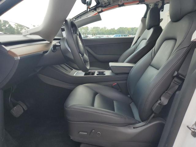 5YJYGDEEXMF299157 - 2021 TESLA MODEL Y WHITE photo 7