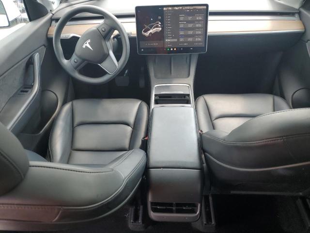 5YJYGDEEXMF299157 - 2021 TESLA MODEL Y WHITE photo 8