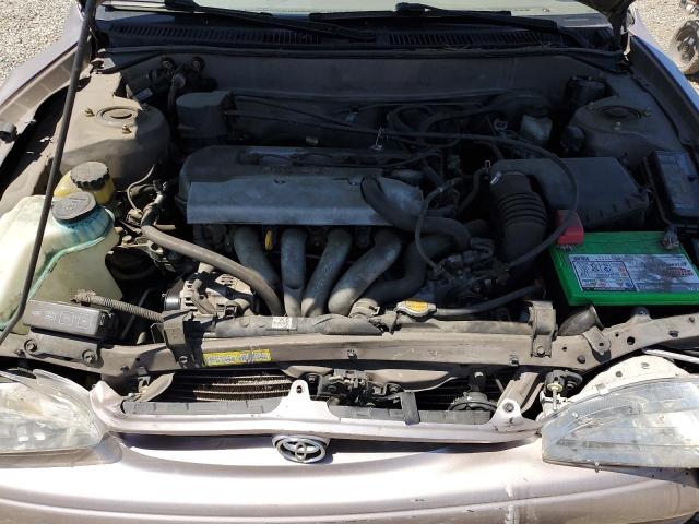 1NXBR18EXXZ166674 - 1999 TOYOTA COROLLA VE 金色 照片 11