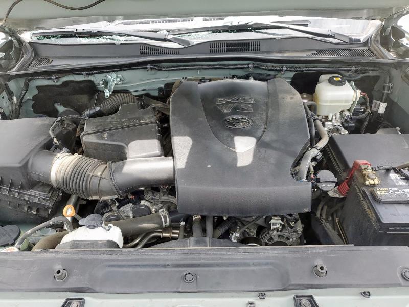 5TFCZ5AN9MX263305 - 2021 TOYOTA TACOMA DOUBLE CAB أخضر صورة 11