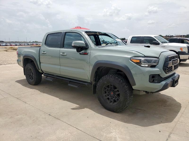 5TFCZ5AN9MX263305 - 2021 TOYOTA TACOMA DOUBLE CAB أخضر صورة 4