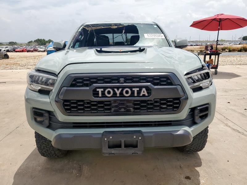 5TFCZ5AN9MX263305 - 2021 TOYOTA TACOMA DOUBLE CAB أخضر صورة 5