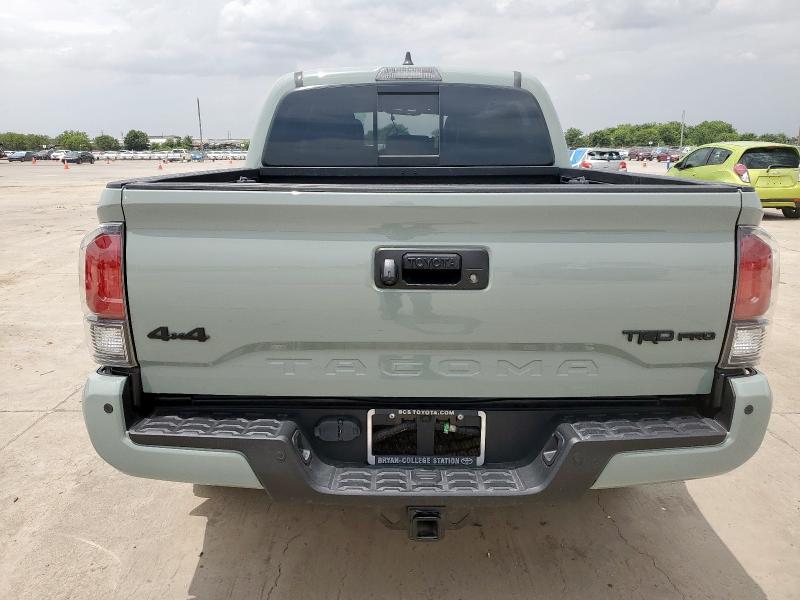 5TFCZ5AN9MX263305 - 2021 TOYOTA TACOMA DOUBLE CAB أخضر صورة 6