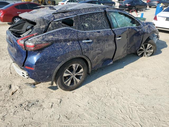 5N1AZ2BJ6LN105401 - 2020 NISSAN MURANO SV BLUE photo 3