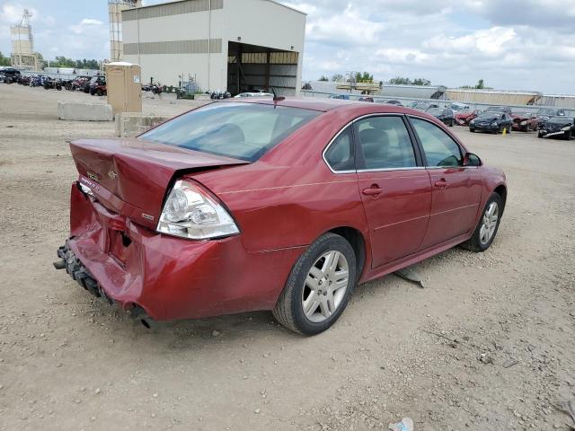 2G1WB5E37E1185401 - 2014 CHEVROLET IMPALA LIM LT RED photo 3