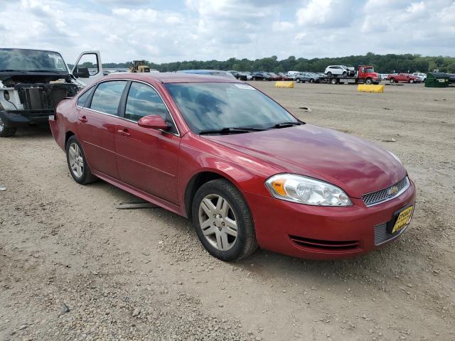 2G1WB5E37E1185401 - 2014 CHEVROLET IMPALA LIM LT RED photo 4