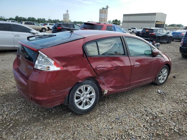 JHMZE2H71AS007792 - 2010 HONDA INSIGHT EX MAROON photo 3