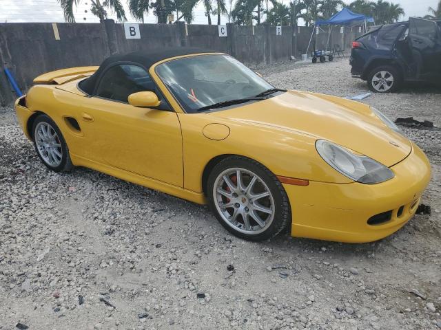 WP0CB2985YU660762 - 2000 PORSCHE BOXSTER S YELLOW photo 4