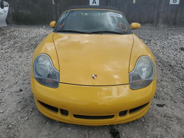 WP0CB2985YU660762 - 2000 PORSCHE BOXSTER S YELLOW photo 5