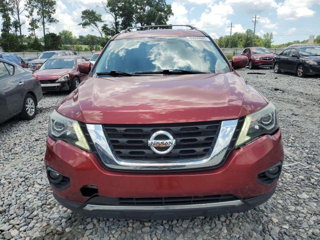 5N1DR2MN8HC618858 - 2017 NISSAN PATHFINDER S RED photo 5