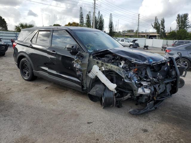 1FM5K8AW7LGC13696 - 2020 FORD EXPLORER POLICE INTERCEPTOR Qara foto 4