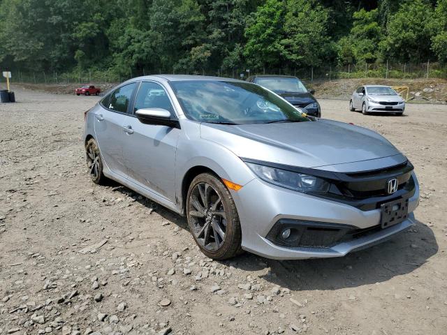 2HGFC2F89LH538580 - 2020 HONDA CIVIC SPORT 银色 照片 4