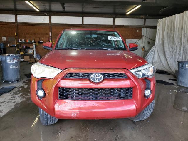JTEBU5JR4J5511380 - 2018 TOYOTA 4RUNNER SR5/SR5 PREMIUM RED photo 5