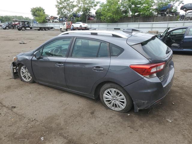 4S3GTAB68J3709062 - 2018 SUBARU IMPREZA PREMIUM GRAY photo 2