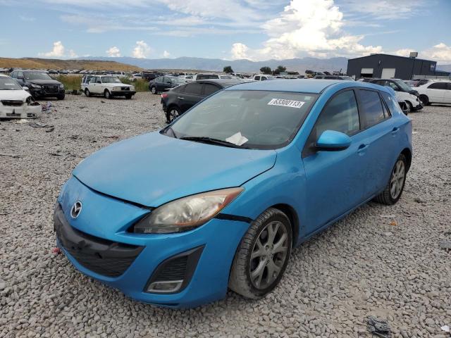 JM1BL1H60A1279962 - 2010 MAZDA 3 S BLUE photo 1