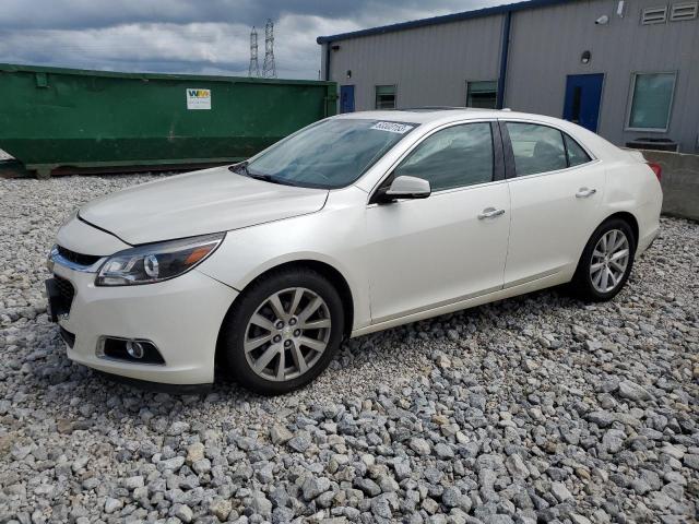 1G11H5SL3EF197227 - 2014 CHEVROLET MALIBU LTZ WHITE photo 1