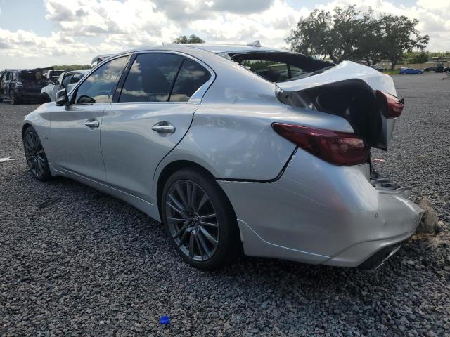 JN1FV7AP5KM761038 - 2019 INFINITI Q50 RED SPORT 400 SILVER photo 2