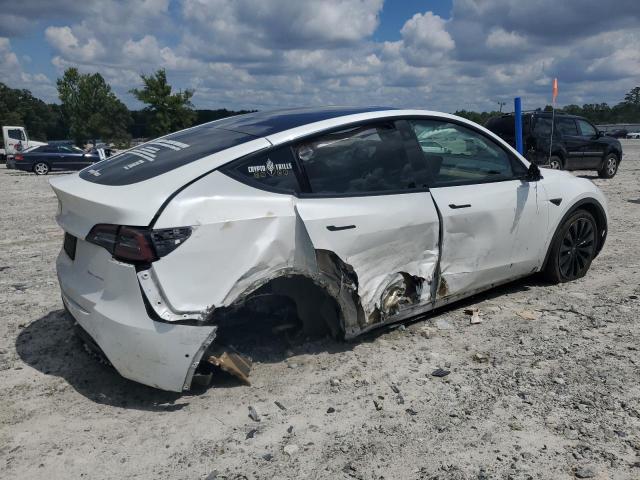 5YJYGDEE2MF203411 - 2021 TESLA MODEL Y Biały zdjęcie 3