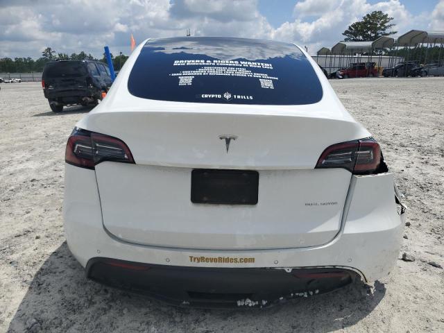 5YJYGDEE2MF203411 - 2021 TESLA MODEL Y Biały zdjęcie 6