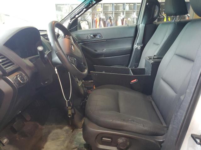 1FM5K8AR8HGA77175 - 2017 FORD EXPLORER POLICE INTERCEPTOR Blanco foto 7