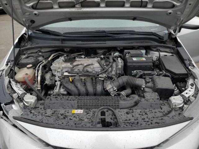 5YFEPRAE8LP027134 - 2020 TOYOTA COROLLA LE GRAY photo 11
