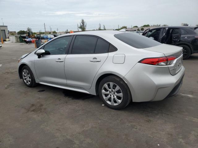 5YFEPRAE8LP027134 - 2020 TOYOTA COROLLA LE GRAY photo 2