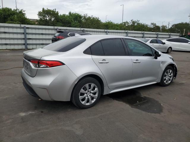 5YFEPRAE8LP027134 - 2020 TOYOTA COROLLA LE GRAY photo 3