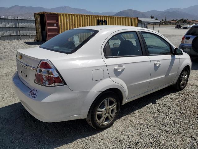 KL1TD5DE0AB122679 - 2010 CHEVROLET AVEO LS WHITE photo 3