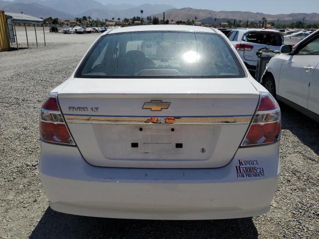 KL1TD5DE0AB122679 - 2010 CHEVROLET AVEO LS WHITE photo 6