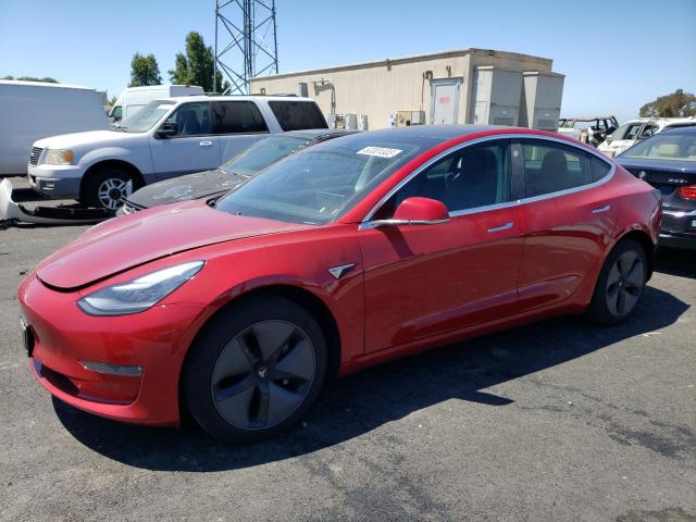 5YJ3E1EB7KF359235 - 2019 TESLA MODEL 3 RED photo 1