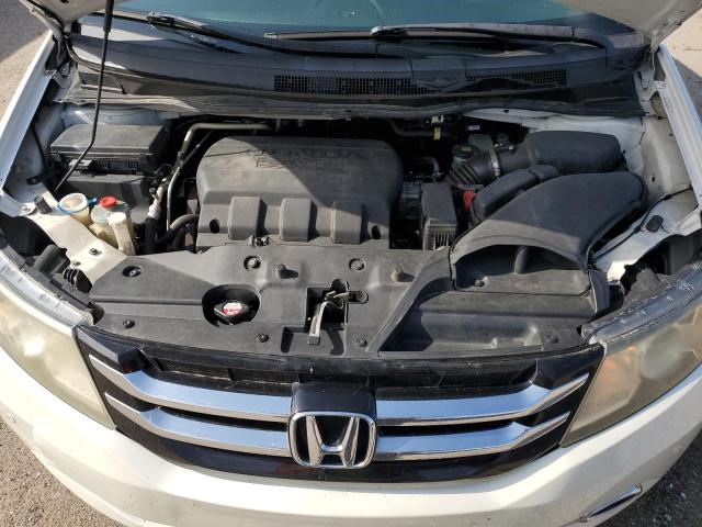 5FNRL5H92EB004025 - 2014 HONDA ODYSSEY TOURING WHITE photo 12