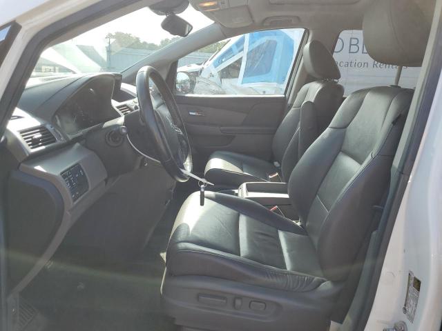 5FNRL5H92EB004025 - 2014 HONDA ODYSSEY TOURING WHITE photo 7