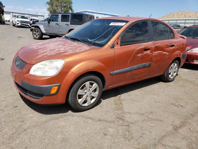 KNADE223596443841 - 2009 KIA RIO BASE RED photo 1