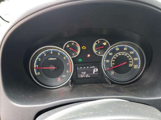 JS2YA5A5XC6300823 - 2012 SUZUKI SX4 BLACK photo 9