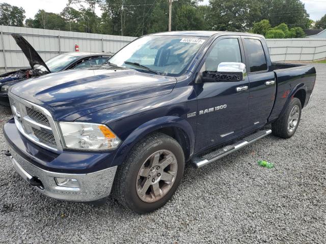 1C6RD7JTXCS327275 - 2012 DODGE RAM 1500 LARAMIE BLUE photo 1