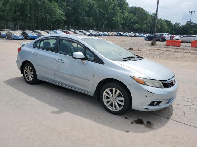 2HGFB2F93CH500547 - 2012 HONDA CIVIC EXL BLUE photo 4