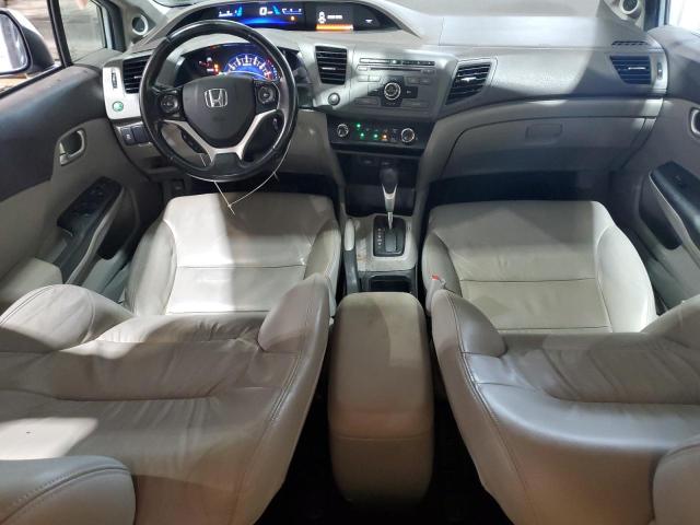 2HGFB2F93CH500547 - 2012 HONDA CIVIC EXL BLUE photo 8