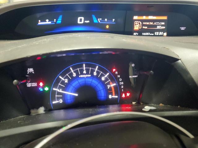 2HGFB2F93CH500547 - 2012 HONDA CIVIC EXL BLUE photo 9