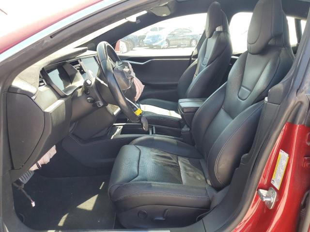 5YJSA1E46GF172486 - 2016 TESLA MODEL S წითელი ფოტო 7