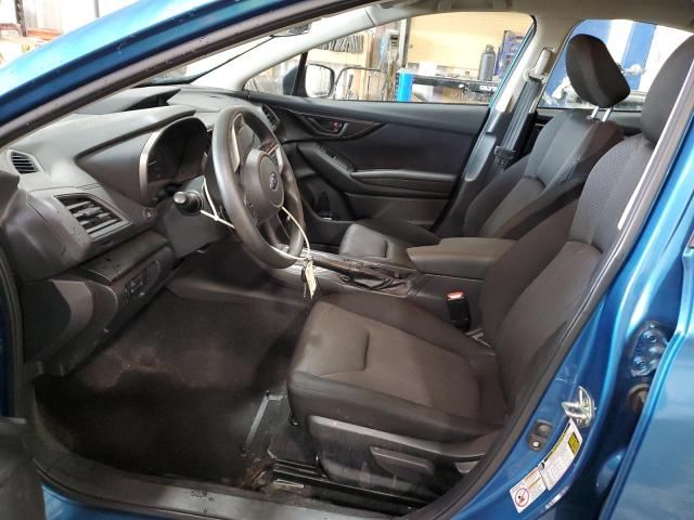 4S3GKAD68H3612177 - 2017 SUBARU IMPREZA PREMIUM PLUS BLUE photo 7